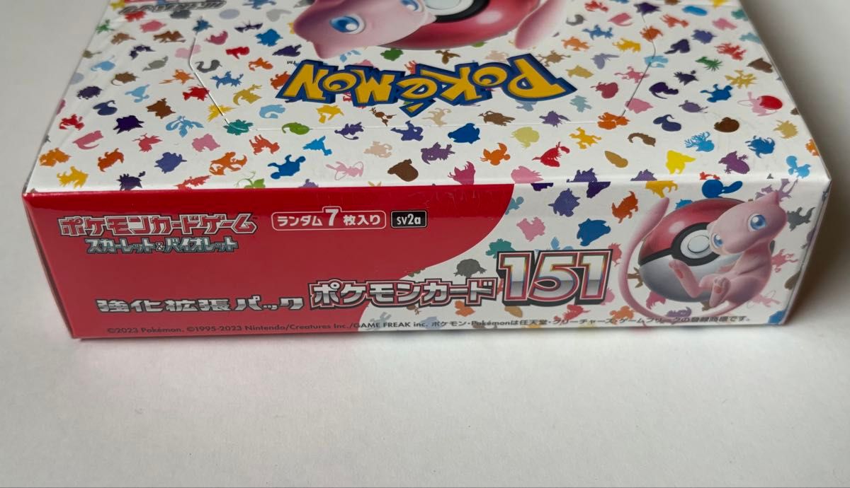 ポケモンカード151 強化拡張パック 未開封BOX シュリンク付き ポケモンカード151 強化拡張パック 未開封BOX シュリンク付き