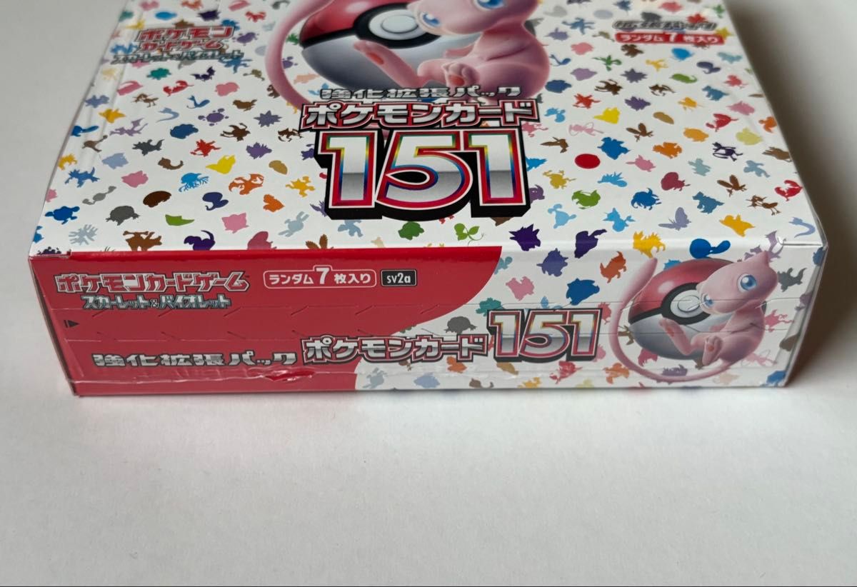 ポケモンカード151 強化拡張パック 未開封BOX シュリンク付き ポケモンカード151 強化拡張パック 未開封BOX シュリンク付き