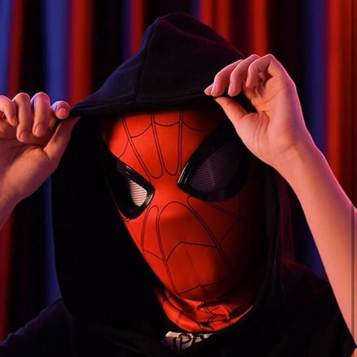海外限定!動くスパイダーマン レプリカマスク 海外限定 スパイダーマン レプリカマスク リモートコントロール