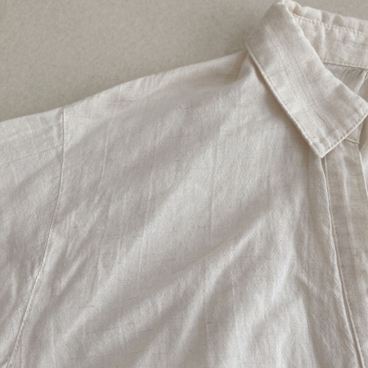ネストローブ nest robe スキッパーシャツ ブラウス リネン混 麻 ネストローブ nest robe スキッパーシャツ ブラウス リネン混 麻