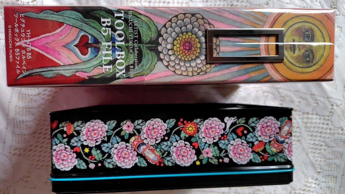 ヒグチユウコ ホルベイン ツールボックス 角缶 セット ネコねこ ヒグチユウコ ホルベイン ツールボックス 角缶 セット ネコねこ