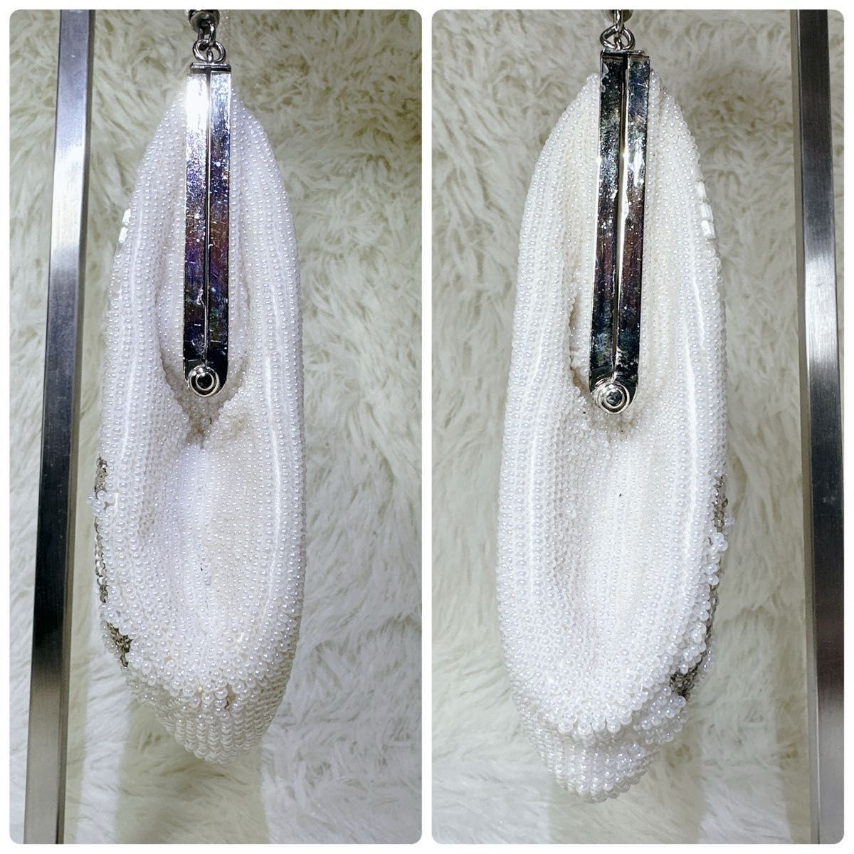 美品 ビーズバッグ パーティーバッグ フォーマルバッグ 結婚式 美品 ビーズバッグ パーティーバッグ フォーマルバッグ 結婚式