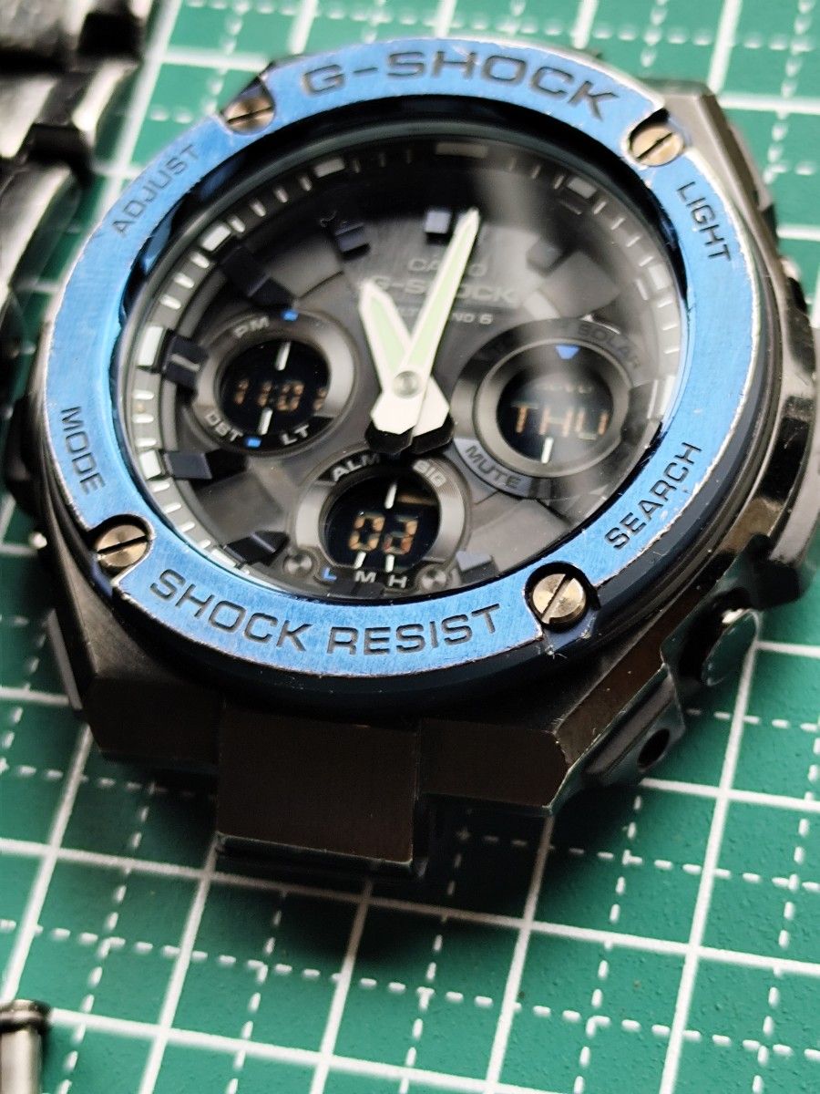 G-SHOCK GST-W1000D タフソーラー マルチバンド6 ジーショック タフソーラーG-SHOCK CASIO マルチバンド6 2次電池交換済 gst
