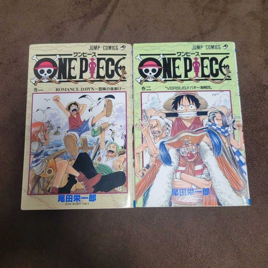 ワンピース ONE PIECE 1巻 2巻 初版 第1刷発行 希少 レア|Yahoo ワンピース ONE PIECE 1巻 2巻 初版 第1刷発行 希少 レア|Yahoo