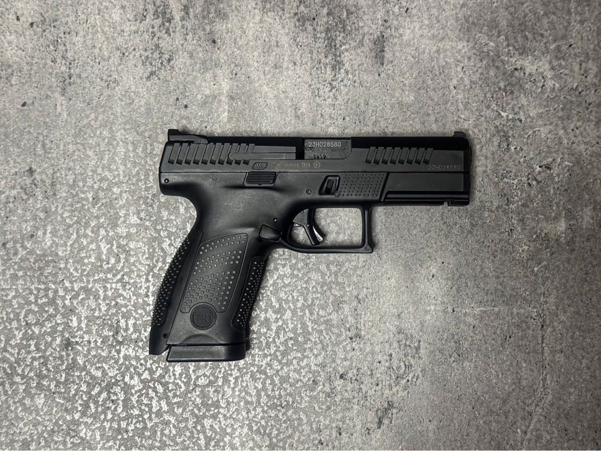 新品未開封 ASG CZ P-10C ガスブローバック 樹脂スライド JP 希少品 入手困難 早い者勝ち ASG CZ P-10C ガスブローバック