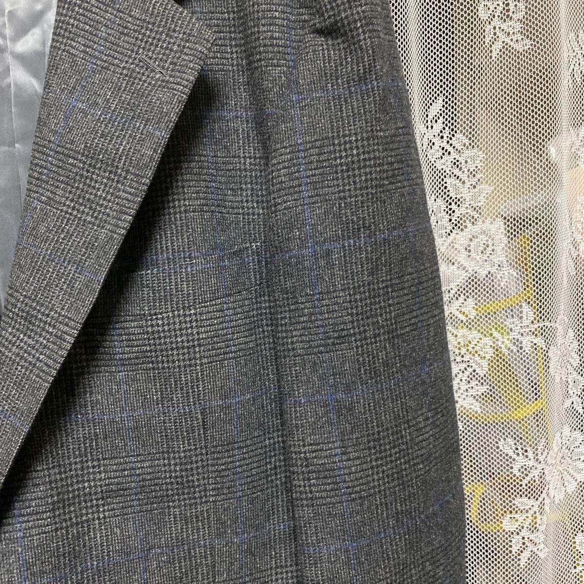 Polo by Ralph Lauren グレーチェック柄 テーラードジャケット Polo by Ralph Lauren グレーチェック柄 テーラードジャケット
