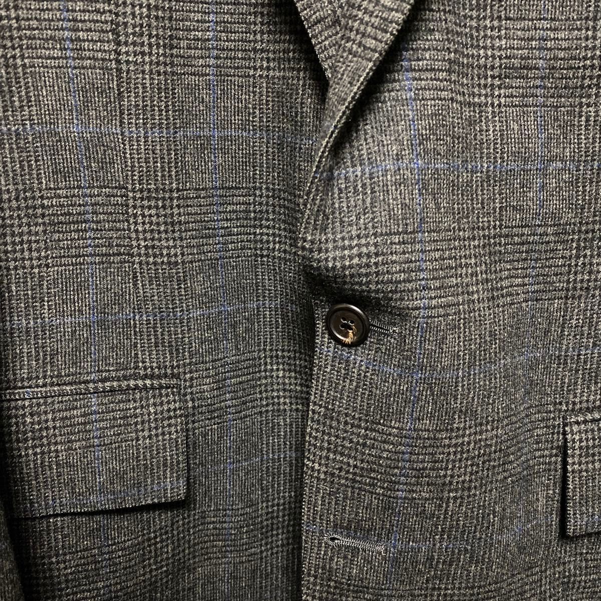 Polo by Ralph Lauren グレーチェック柄 テーラードジャケット Polo by Ralph Lauren グレーチェック柄 テーラードジャケット