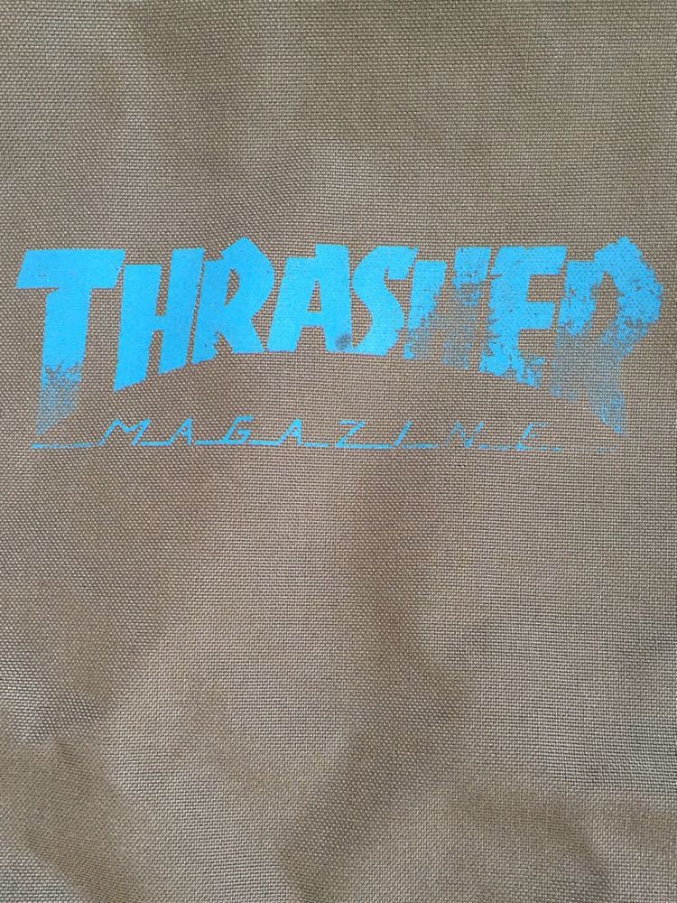  очень редкий!! 80s THRASHER MAGAZINE большая спортивная сумка Thrasher журнал Old Vintage скейтборд Boston BAG дорожная сумка 