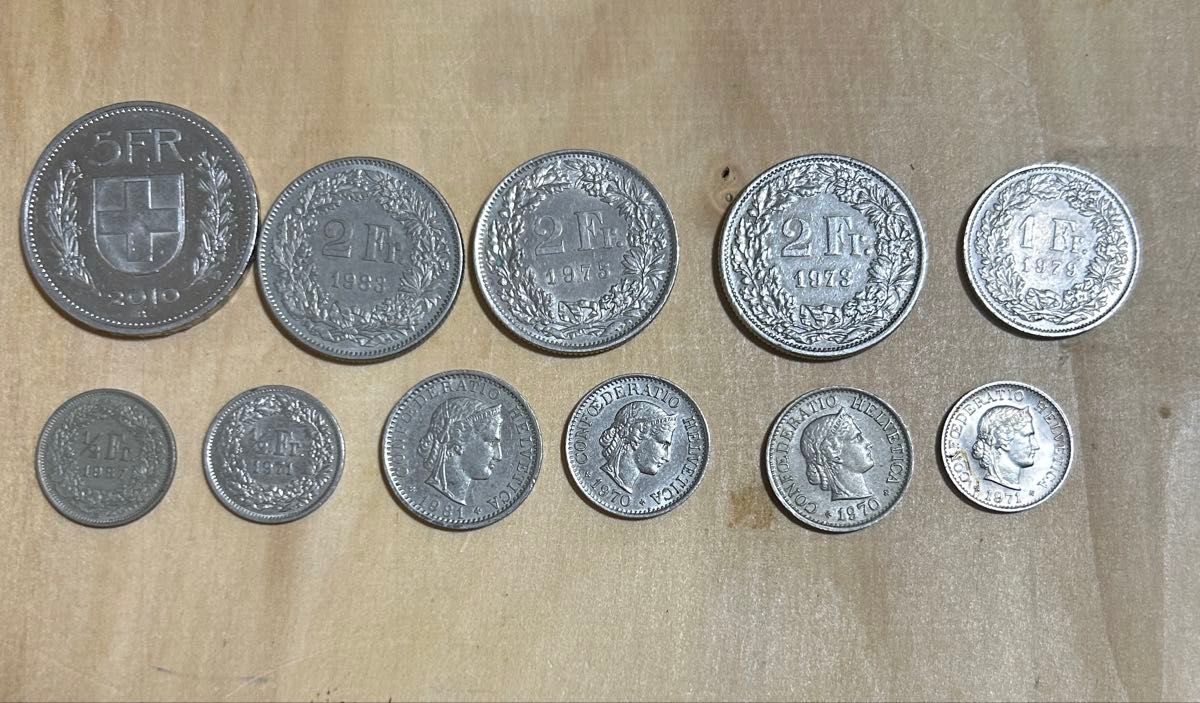 スイス 貨幣 合計11 45スイスフラン 外国コイン 古銭|Yahoo スイス 貨幣 合計11 45スイスフラン 外国コイン 古銭|Yahoo