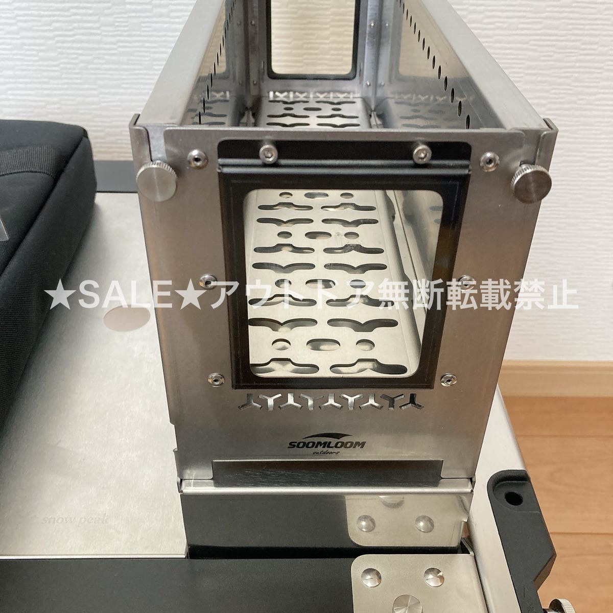 IGT ハーフユニット 焚き火台 二次燃焼 バーナー 調理 IGT ハーフユニット 焚き火台 二次燃焼 バーナー 調理