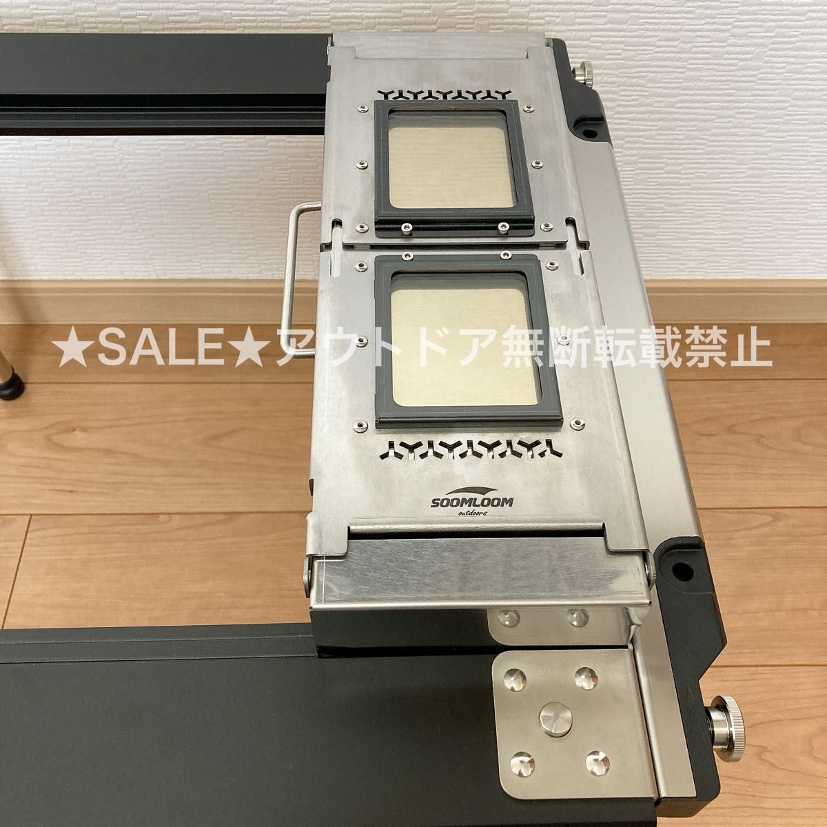 IGT ハーフユニット 焚き火台 二次燃焼 バーナー 調理 IGT ハーフユニット 焚き火台 二次燃焼 バーナー 調理