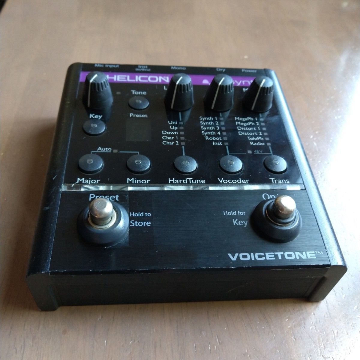 廃盤 レア tc helicon VoiceTone Synth エフェクター ティーシー 廃盤 レア tc helicon VoiceTone Synth エフェクター ティーシー