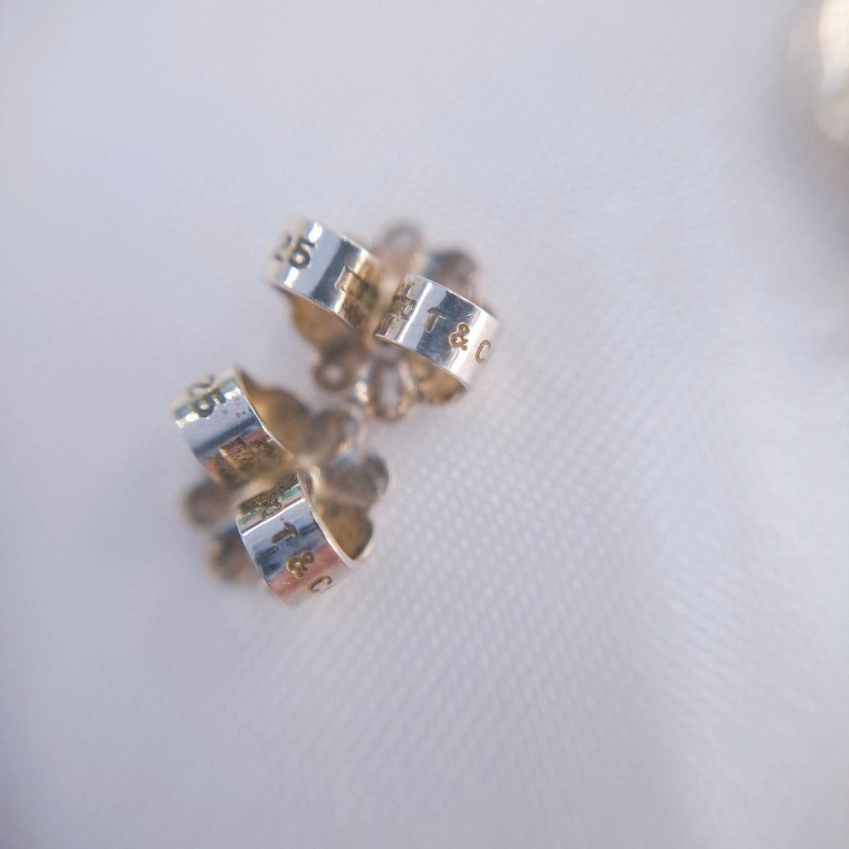 TIFFANY & Co ティファニー ラビングハート ピアス シルバー 925 TIFFANY & Co ティファニー ラビングハート ピアス シルバー 925