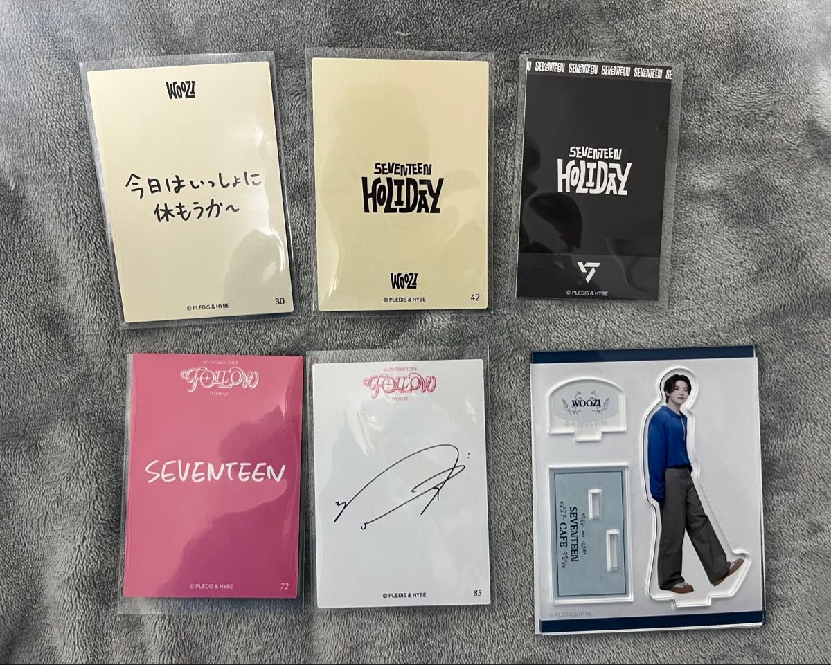 SEVENTEEN ウジ トレカ インスタントフォト チェキ アクスタ SEVENTEEN ウジ トレカ インスタントフォト チェキ アクスタ