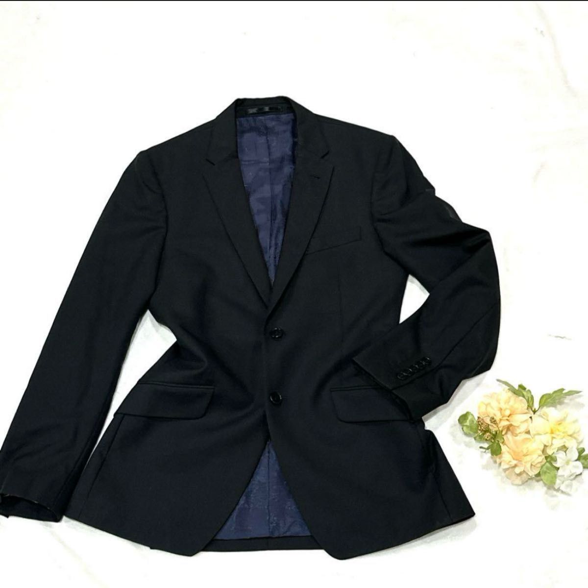 美品】Paul Smith ポールスミス ジャケット ネイビー M ブラック 美品】Paul Smith ポールスミス ジャケット ネイビー M ブラック