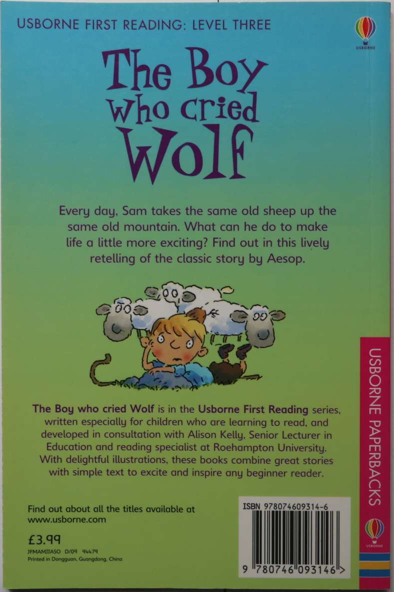 ヤフオク オオカミと少年 The Boy Who Cried Wolf 絵本 英 ヤフオク オオカミと少年 The Boy Who Cried Wolf 絵本 英