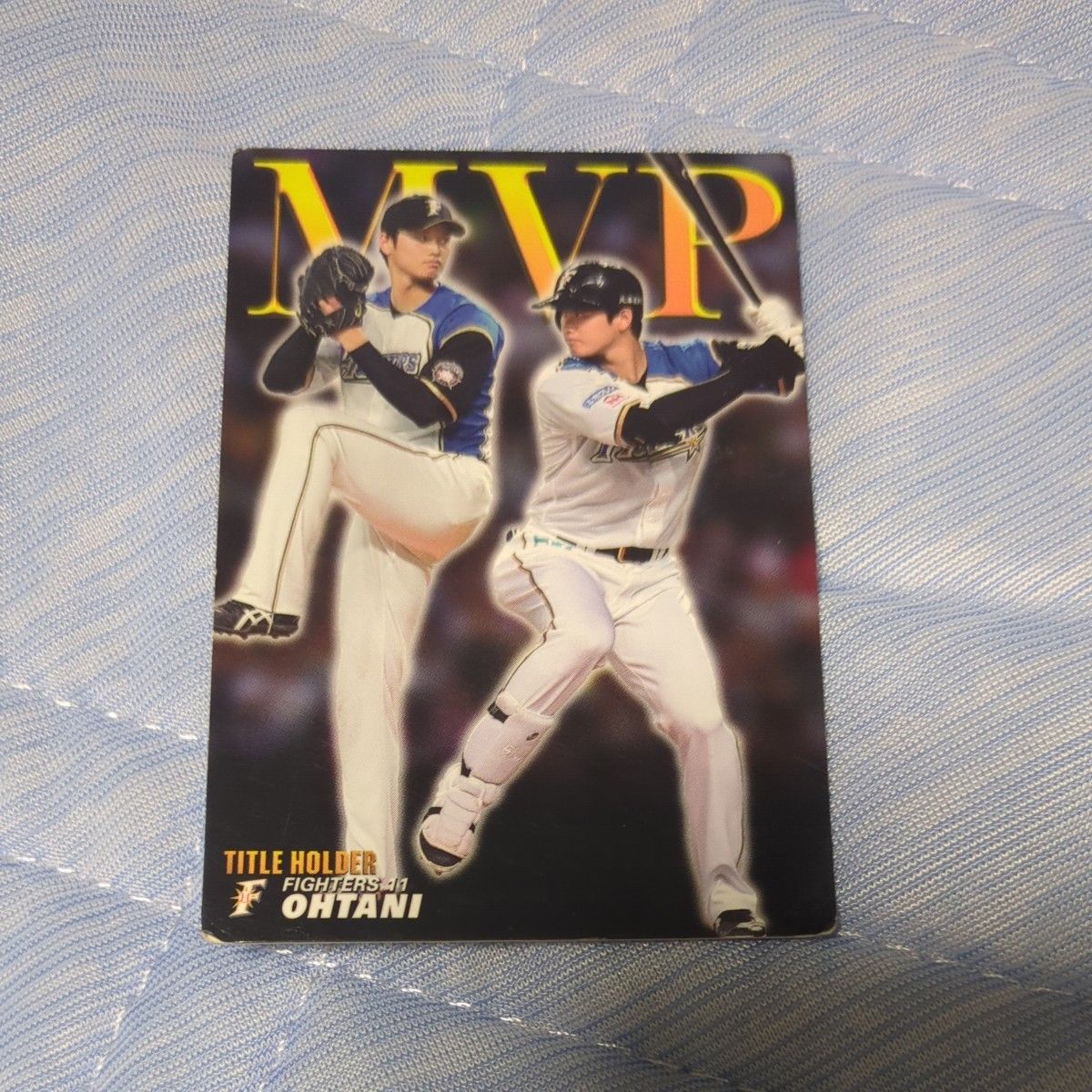 2014 Shohei Ohtani TITLE HOLDER カルビー 大谷翔平 MVP プロ 2014 Shohei Ohtani TITLE HOLDER カルビー 大谷翔平 MVP プロ