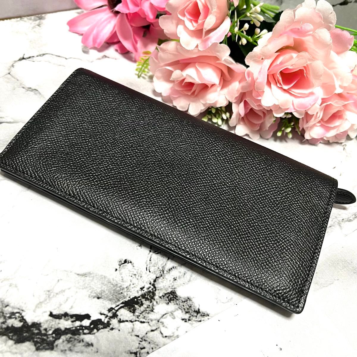 極美品】バーバリー 長財布 チェック柄 キャベンディッシュ 極美品】バーバリー 長財布 チェック柄 キャベンディッシュ