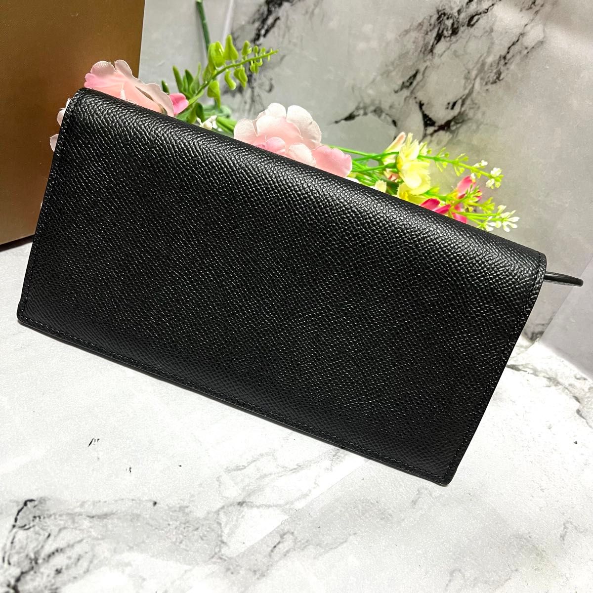 極美品】バーバリー 長財布 チェック柄 キャベンディッシュ 極美品】バーバリー 長財布 チェック柄 キャベンディッシュ