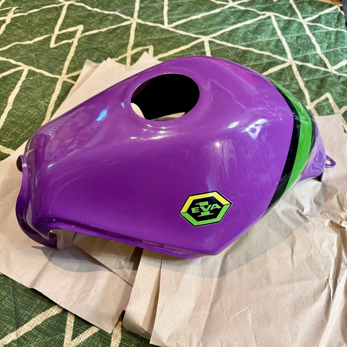 Ninja250R EVA 初号機 タンクカバー Trickstarカラー用|Yahoo Ninja250R EVA 初号機 タンクカバー Trickstarカラー用|Yahoo