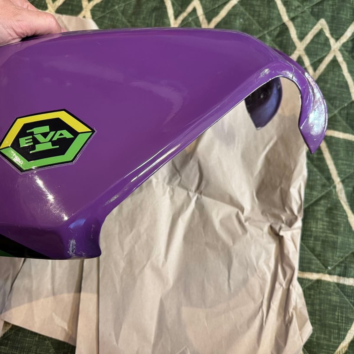 Ninja250R EVA 初号機 タンクカバー Trickstarカラー用|Yahoo Ninja250R EVA 初号機 タンクカバー Trickstarカラー用|Yahoo