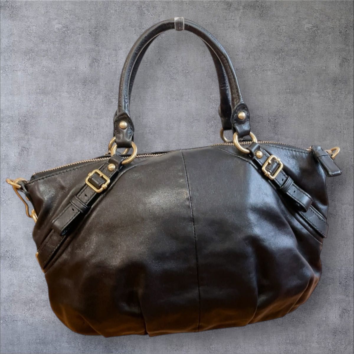 COACH 】オールドコーチ 金馬車 2way ショルダー ハンドバッグ COACH 】オールドコーチ 金馬車 2way ショルダー ハンドバッグ