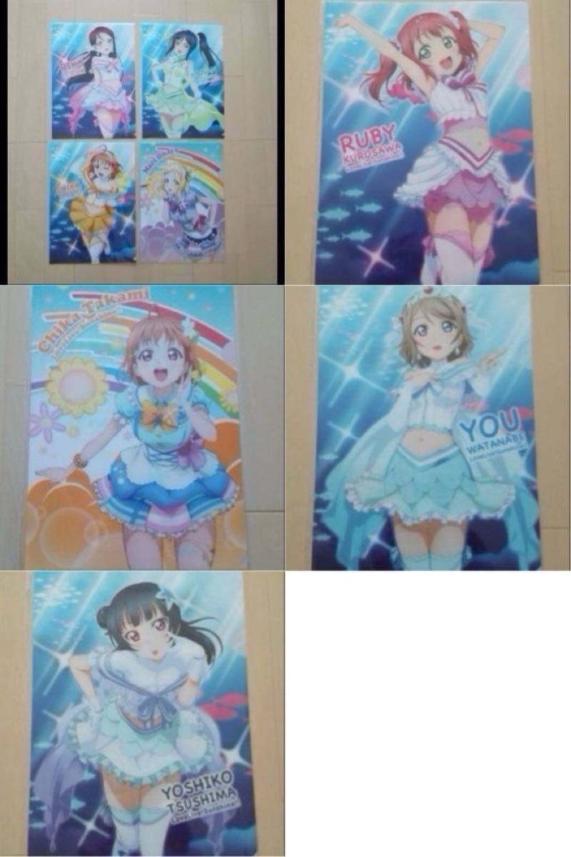 非売品 Love Live Sunshine ラブライブ クリアファイル8種類 非売品 Love Live Sunshine ラブライブ クリアファイル8種類