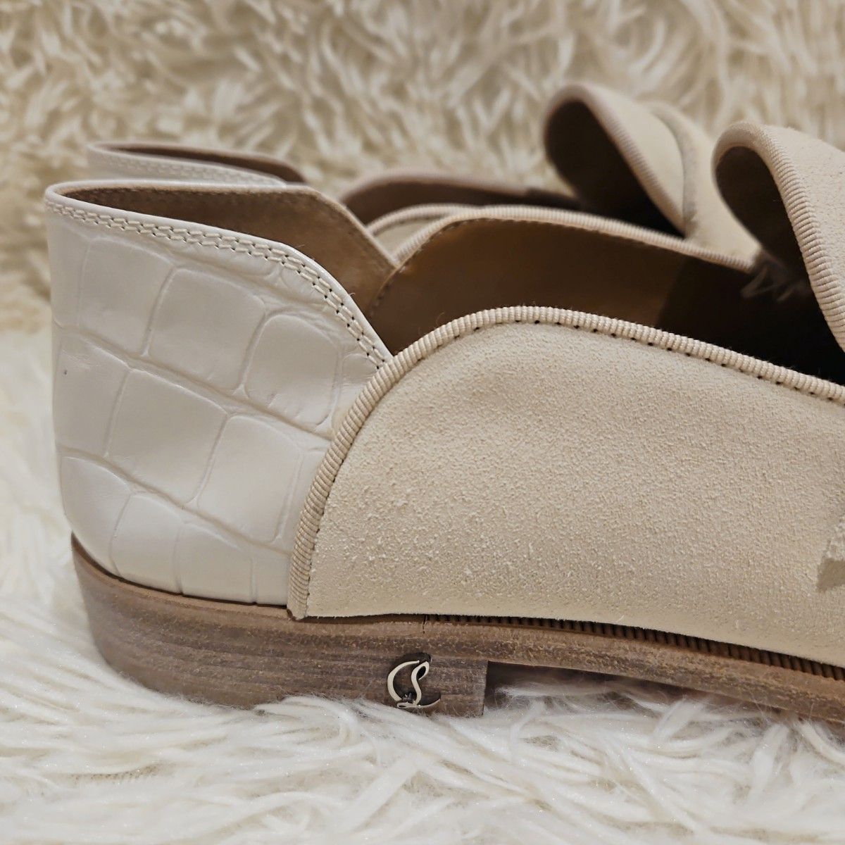 極美品 クリスチャンルブタン PENNY NO FLAT ローファー 極美品 クリスチャンルブタン PENNY NO FLAT ローファー