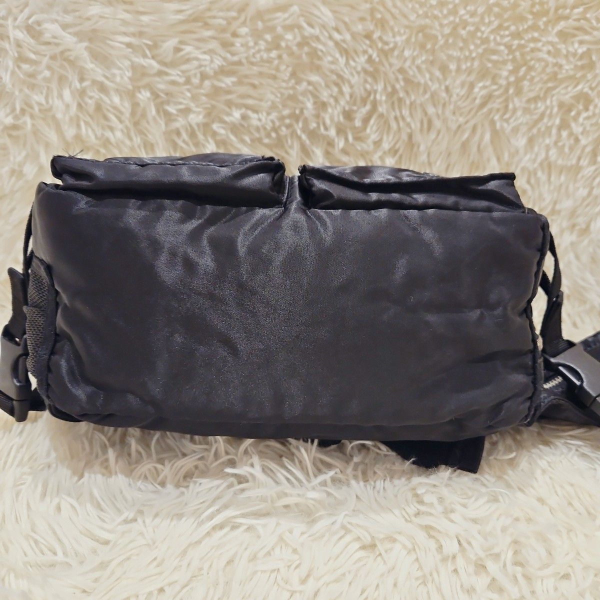 美品 廃盤 PORTER ヘッドポーター タンカー ウエストバッグ 黒 美品 廃盤 PORTER ヘッドポーター タンカー ウエストバッグ 黒