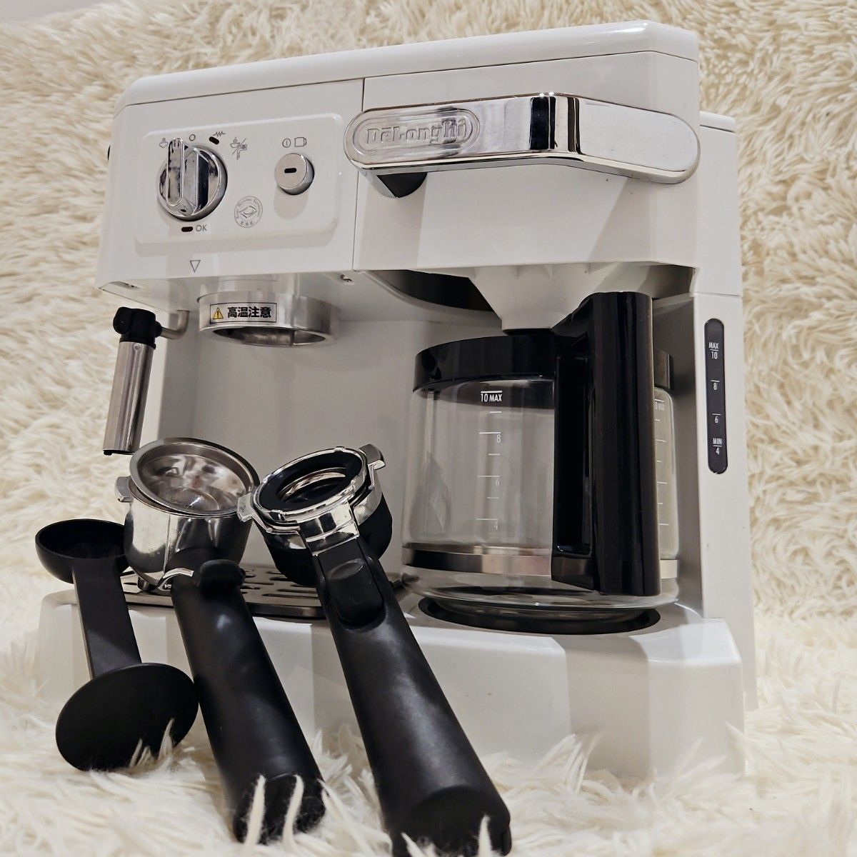 付属品完備 DeLonghi デロンギ コーヒーメーカー BCO410J ラテ 付属品完備 DeLonghi デロンギ コーヒーメーカー BCO410J ラテ