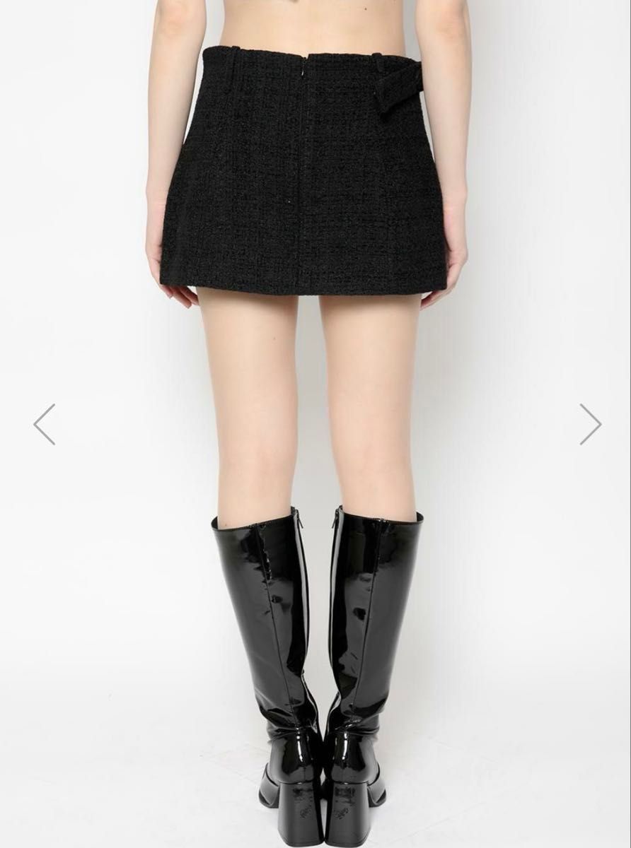 新品未使用 定価¥9 790 melt the lady square line skirt 新品未使用 定価¥9 790 melt the lady square line skirt