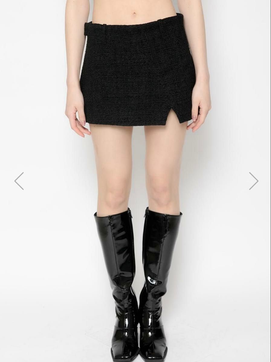 新品未使用 定価¥9 790 melt the lady square line skirt 新品未使用 定価¥9 790 melt the lady square line skirt