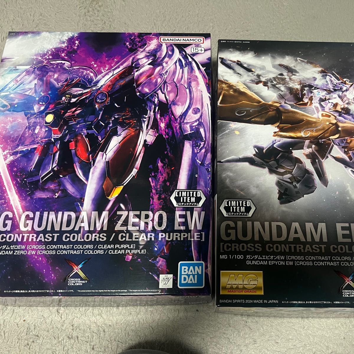MG 1/100 ガンダムエピオンEW &ウイングガンダム ゼロ ガンダム MG 1/100 ガンダムエピオンEW &ウイングガンダム ゼロ ガンダム