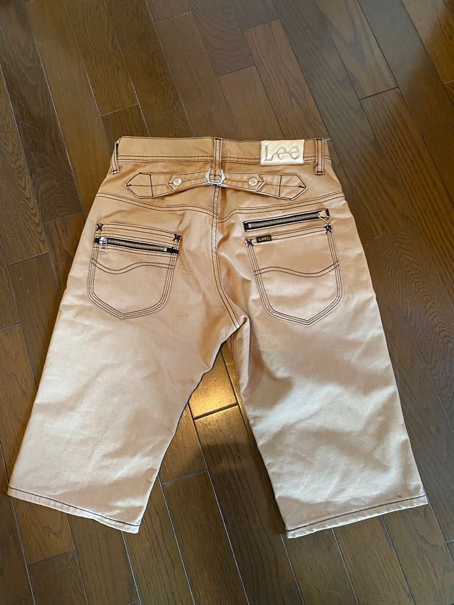 lee cowboyショートハーフデニムパンツジーンズヘアオンハイド本 lee cowboyショートハーフデニムパンツジーンズヘアオンハイド本