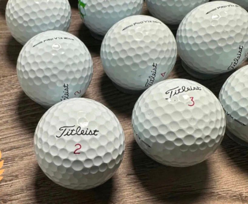 タイトリスト ロストボール ゴルフボール PRO V1X A級 ホワイト タイトリスト ロストボール ゴルフボール PRO V1X A級 ホワイト