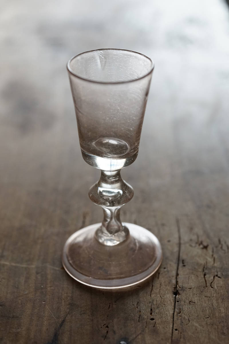 18世紀 ブルゴーニュ地方のグラス ブルギニョングラス / 1700年末・フランス / 古道具 アンティーク 硝子 アペリティフ D