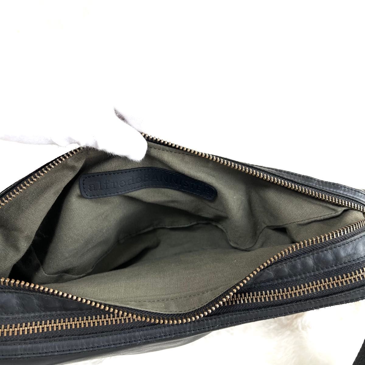 美品】アルフレッドバニスター ショルダーバッグ ボディバッグ 美品】アルフレッドバニスター ショルダーバッグ ボディバッグ
