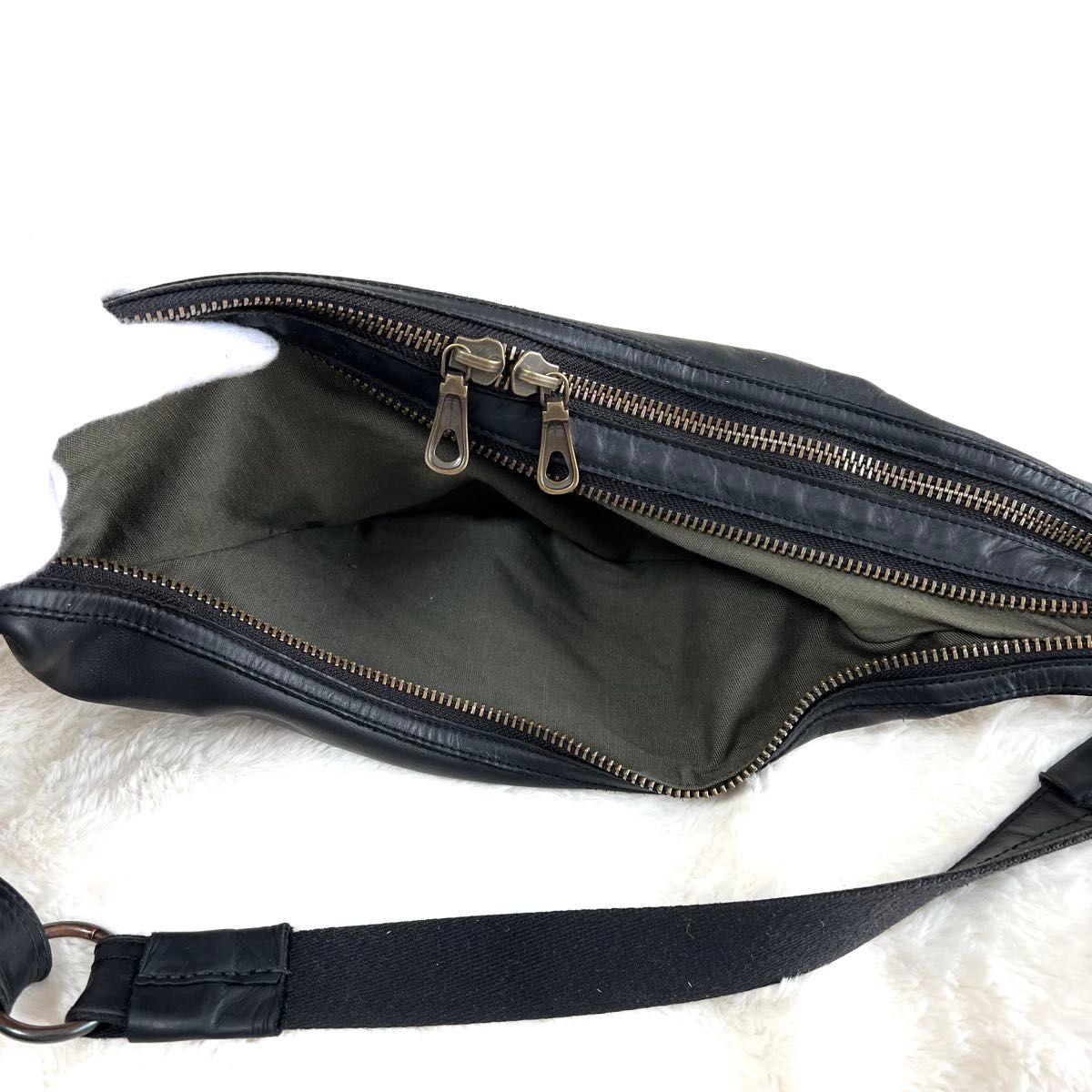 美品】アルフレッドバニスター ショルダーバッグ ボディバッグ 美品】アルフレッドバニスター ショルダーバッグ ボディバッグ
