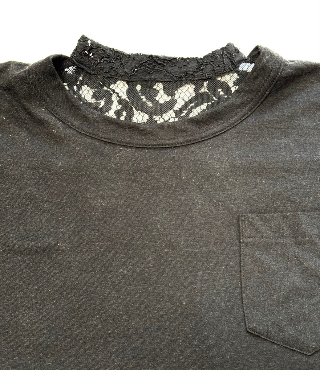 sacai レースドッキングTシャツ ブラック サイズ2 サカイ|Yahoo sacai レースドッキングTシャツ ブラック サイズ2 サカイ|Yahoo