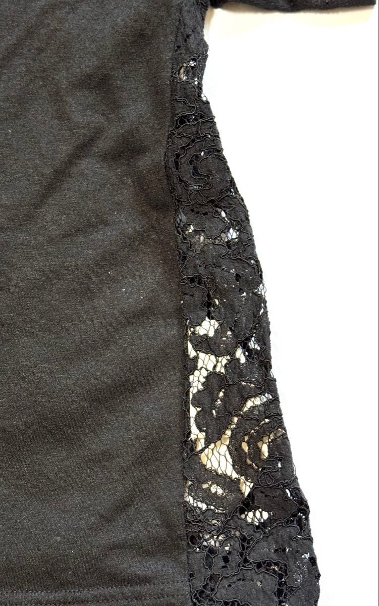 sacai レースドッキングTシャツ ブラック サイズ2 サカイ|Yahoo sacai レースドッキングTシャツ ブラック サイズ2 サカイ|Yahoo
