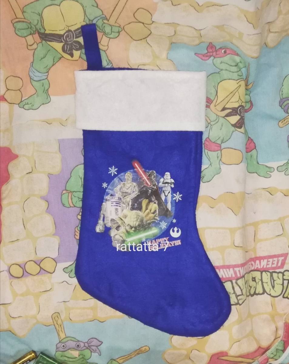 ☆STAR WARS☆SW☆YODA☆Christmas stocking☆スターウォーズ☆ヨーダ☆ダース・ヴェイダー☆トルーパー☆クリスマス☆ストッキング☆靴下_画像1