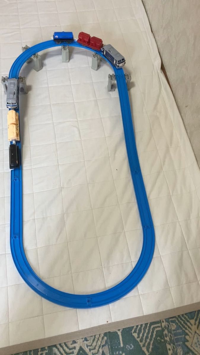 プラレール 電気機関車EF66 54 2両と タンク貨車4両の計6両 動作OK 中古品
