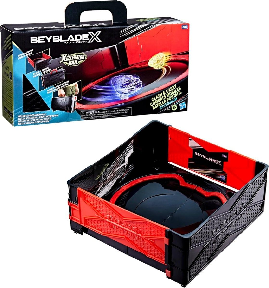 海外限定★BEYBLADE X ベイブレード クラッシュキャリー ベイスタジアム ベイブレードX クラッシュ&キャリー スタジアム|Yahoo!フリマ