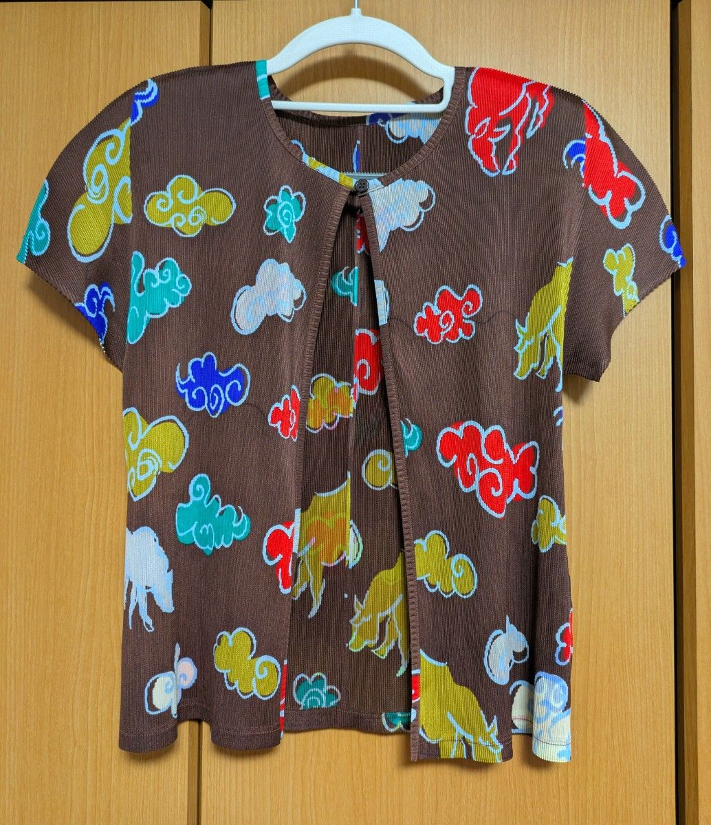 イッセイミヤケ PLEATS PLEASE カーディガン 半袖|Yahoo!フリマ イッセイミヤケ PLEATS PLEASE カーディガン 半袖|Yahoo!フリマ