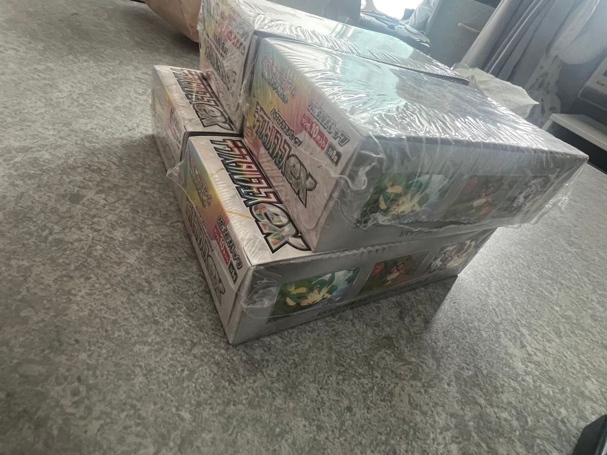テラスタルフェスex 4BOX シュリンク付きポケモンカードゲーム テラスタルフェスex 4BOX シュリンク付きポケモンカードゲーム