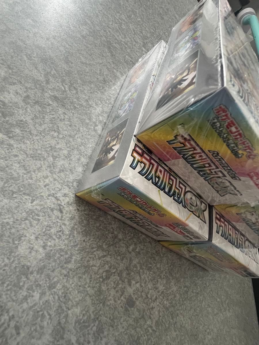 テラスタルフェスex 4BOX シュリンク付きポケモンカードゲーム テラスタルフェスex 4BOX シュリンク付きポケモンカードゲーム