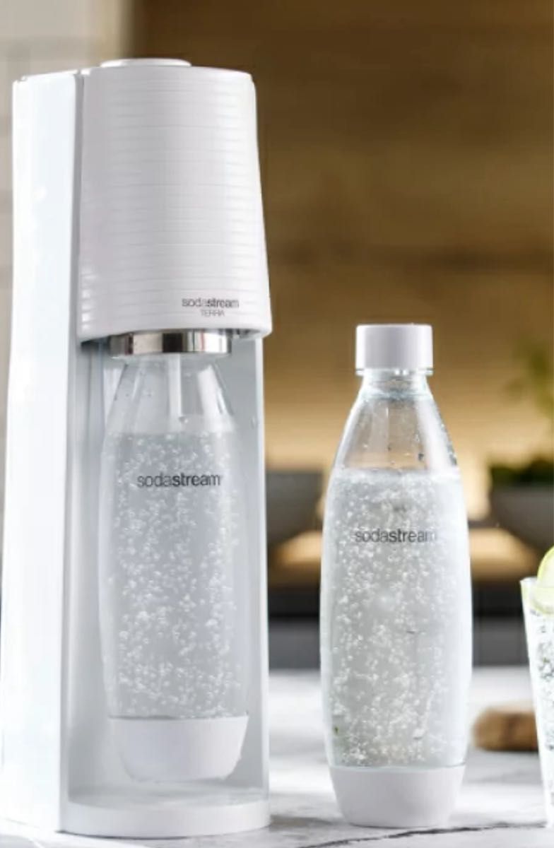 ソーダストリーム テラ(terra) sodastream 白 炭酸水メーカー ソーダストリーム テラ(terra) sodastream 白 炭酸水メーカー