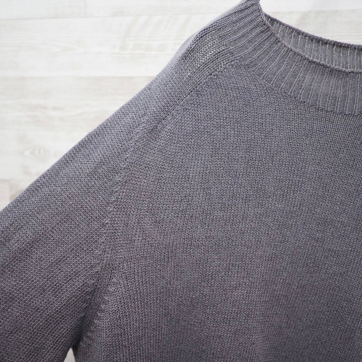 MARGARET HOWELL 22SS Linen Cotton-Gray/L マーガレット MARGARET HOWELL 22SS Linen Cotton-Gray/L マーガレット
