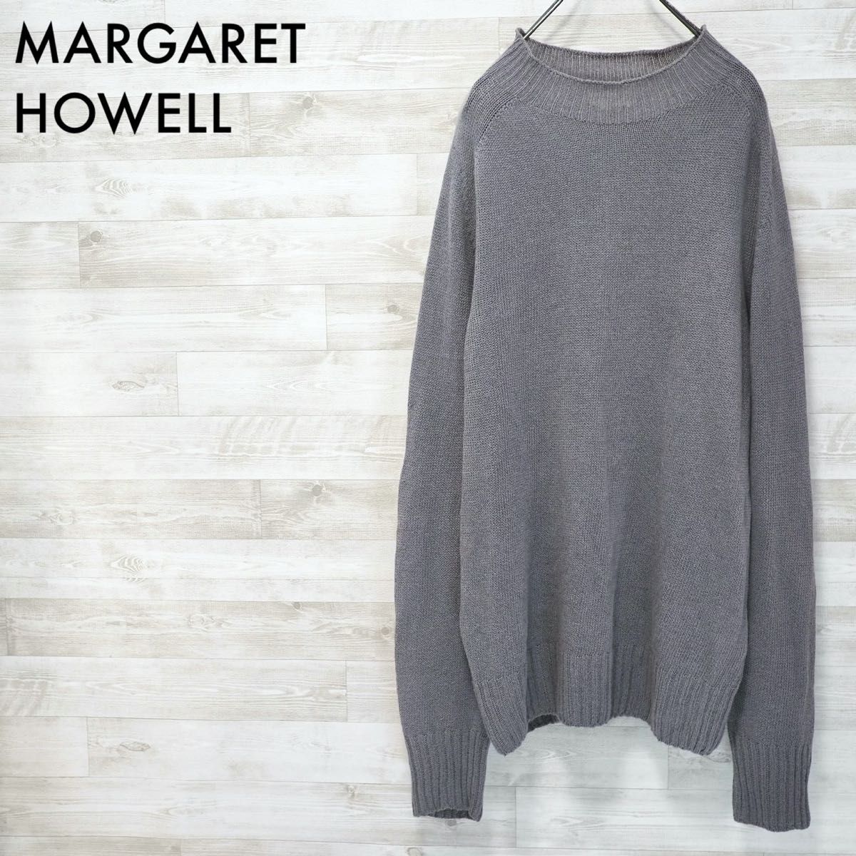 MARGARET HOWELL 22SS Linen Cotton-Gray/L マーガレット MARGARET HOWELL 22SS Linen Cotton-Gray/L マーガレット