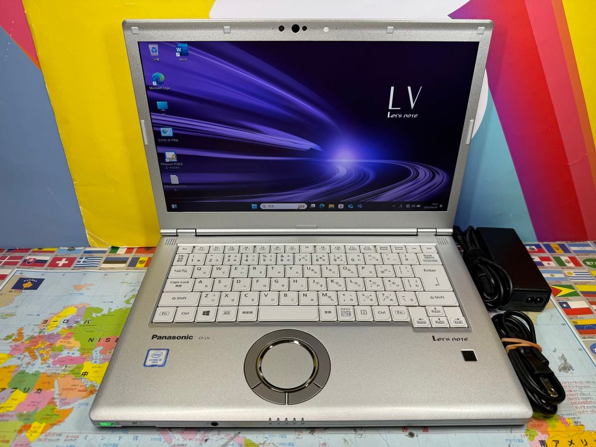 JC0385 美品 パナソニック CF-LV8 レッツノート Office2024 14型 JC0385 美品 パナソニック CF-LV8 レッツノート Office2024 14型